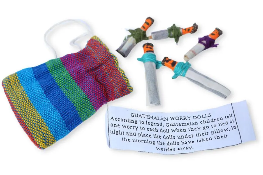 12 Pack Handcrafted Guatemalan Worry Dolls, Only $1.20 ea!