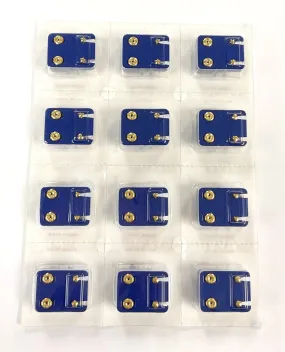 Caflon Ear Piercing Stud Earrings 12 Pack Gold Assorted Shapes