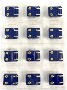 Caflon Ear Piercing Stud Earrings 12 Pack Gold Triangle Shapes