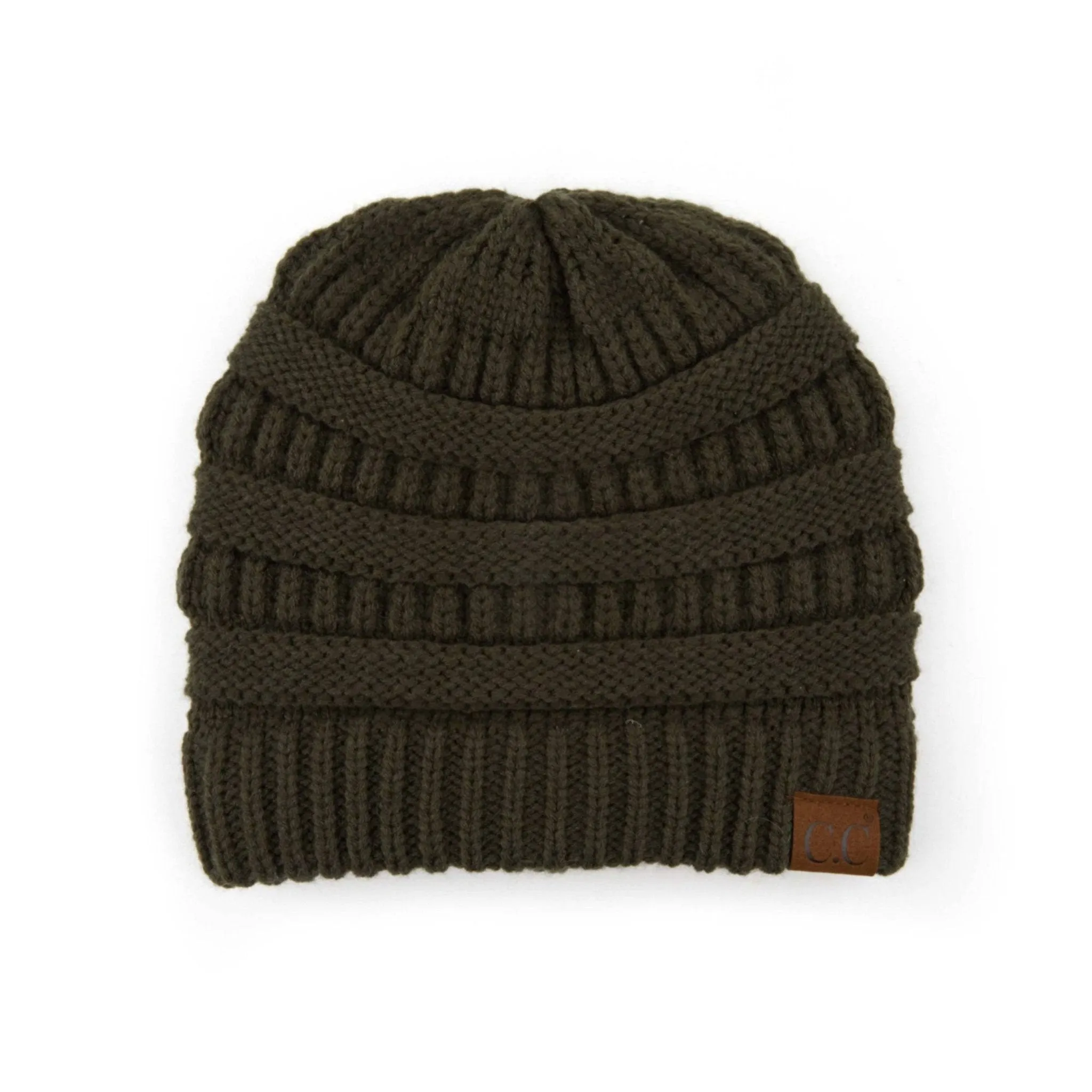 CC Beanie Popular Unisex Cable Knit Men Women Kids Skully Winter Hats by Truly Contagious