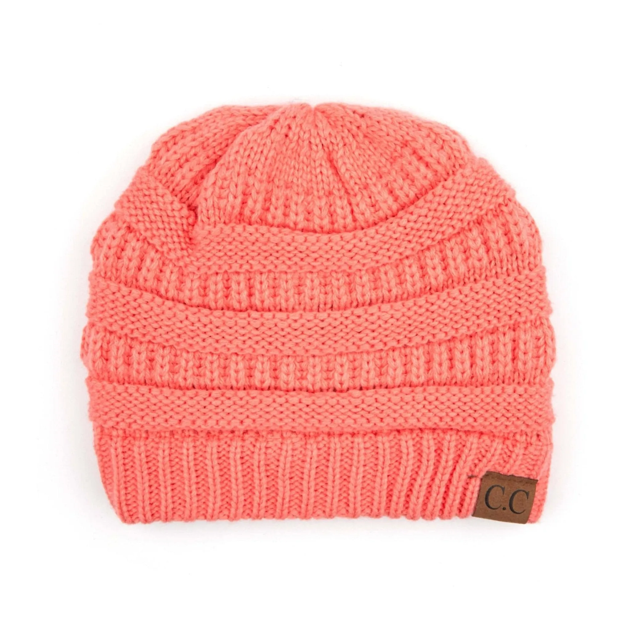 CC Beanie Popular Unisex Cable Knit Men Women Kids Skully Winter Hats by Truly Contagious