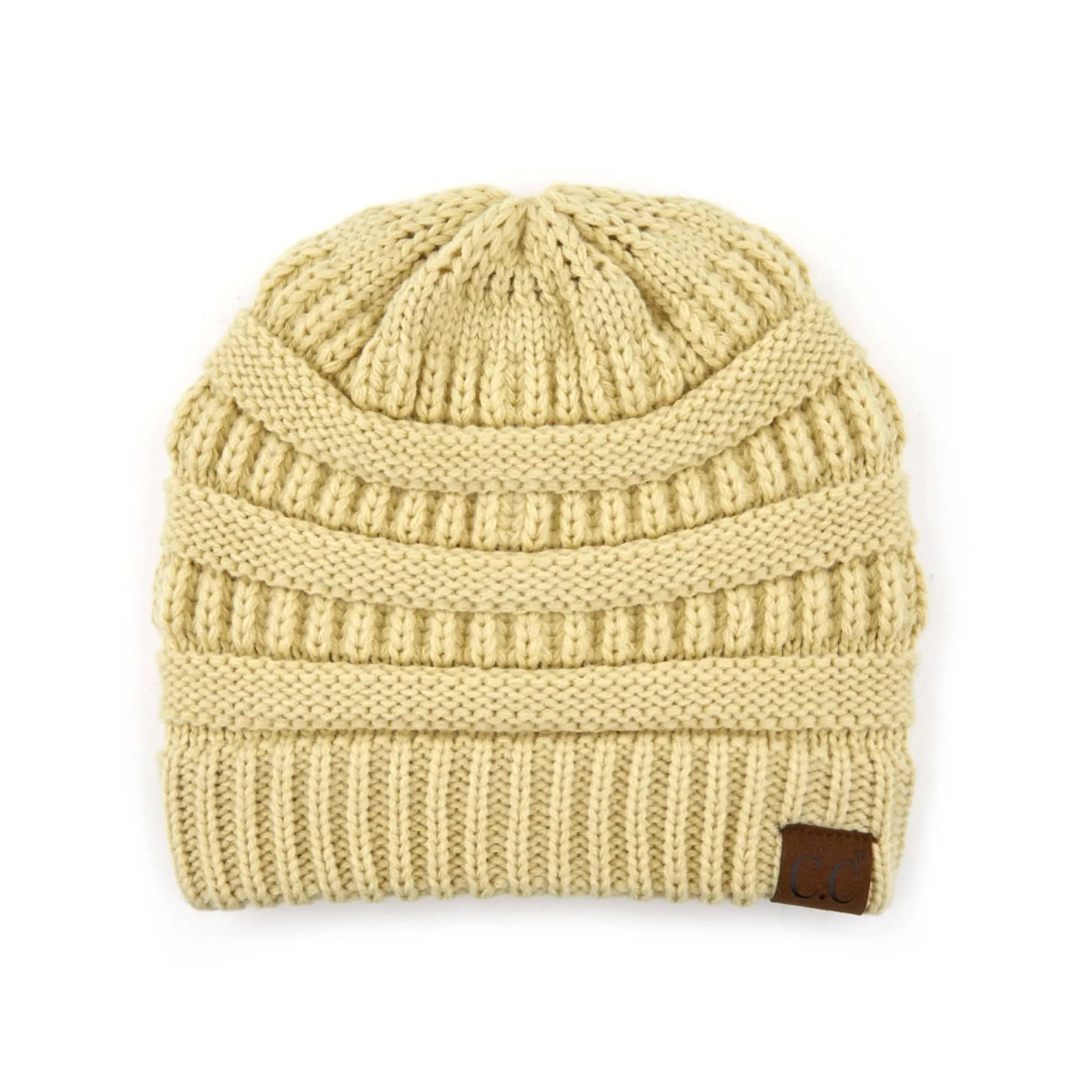 CC Beanie Popular Unisex Cable Knit Men Women Kids Skully Winter Hats by Truly Contagious