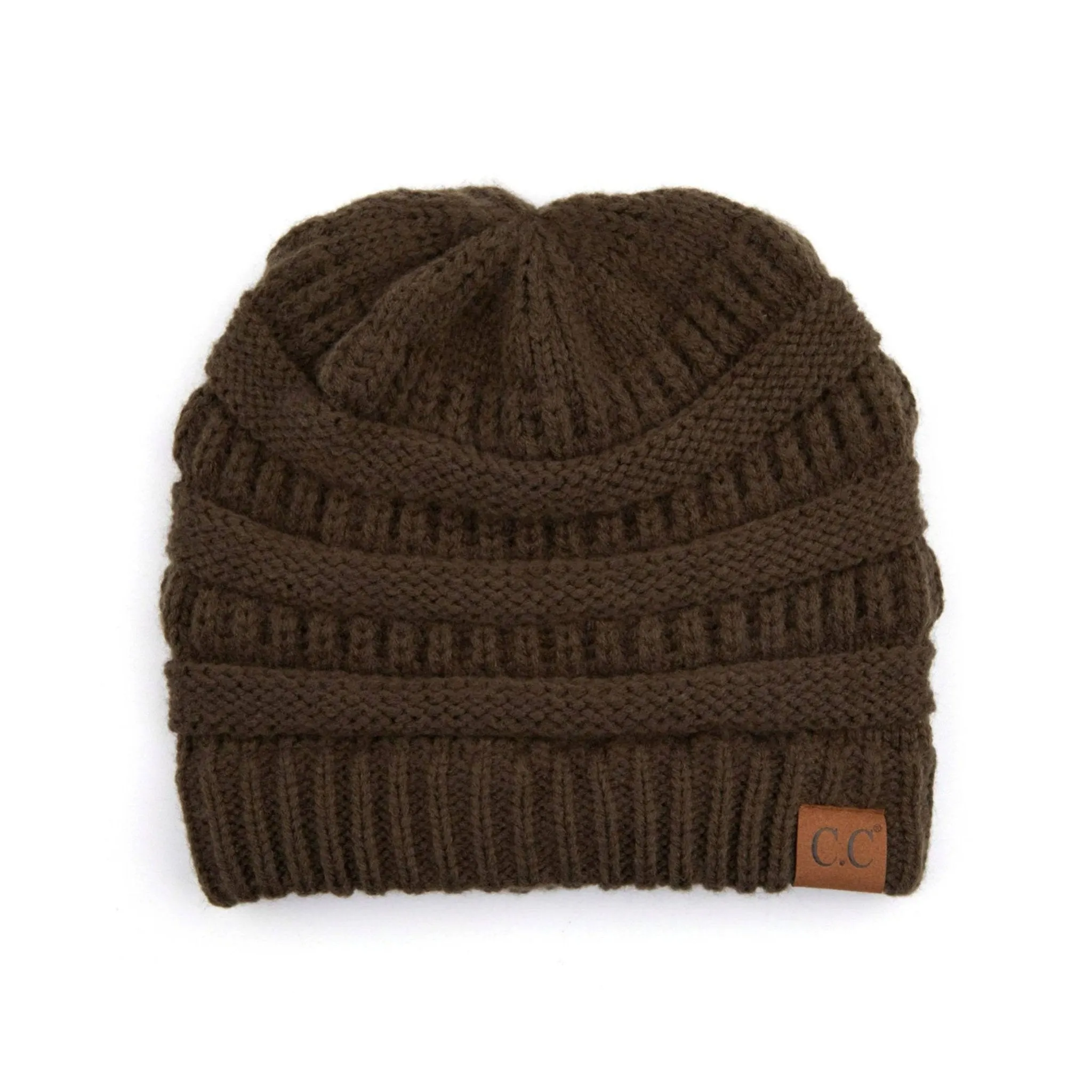 CC Beanie Popular Unisex Cable Knit Men Women Kids Skully Winter Hats by Truly Contagious