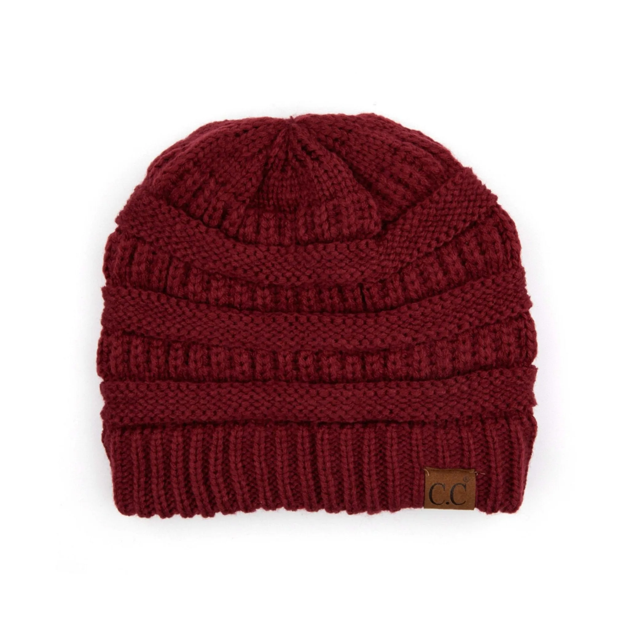 CC Beanie Popular Unisex Cable Knit Men Women Kids Skully Winter Hats by Truly Contagious