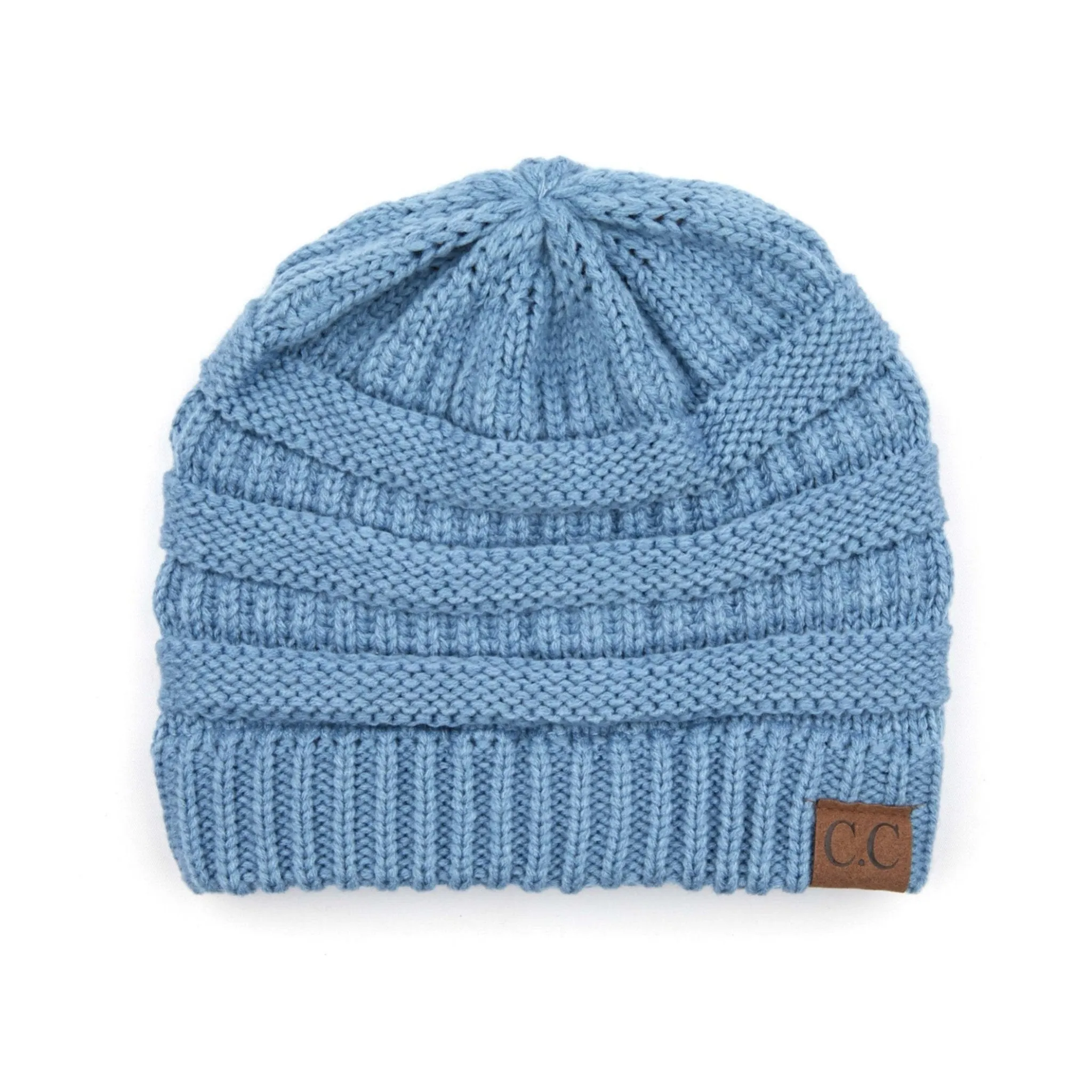 CC Beanie Popular Unisex Cable Knit Men Women Kids Skully Winter Hats by Truly Contagious