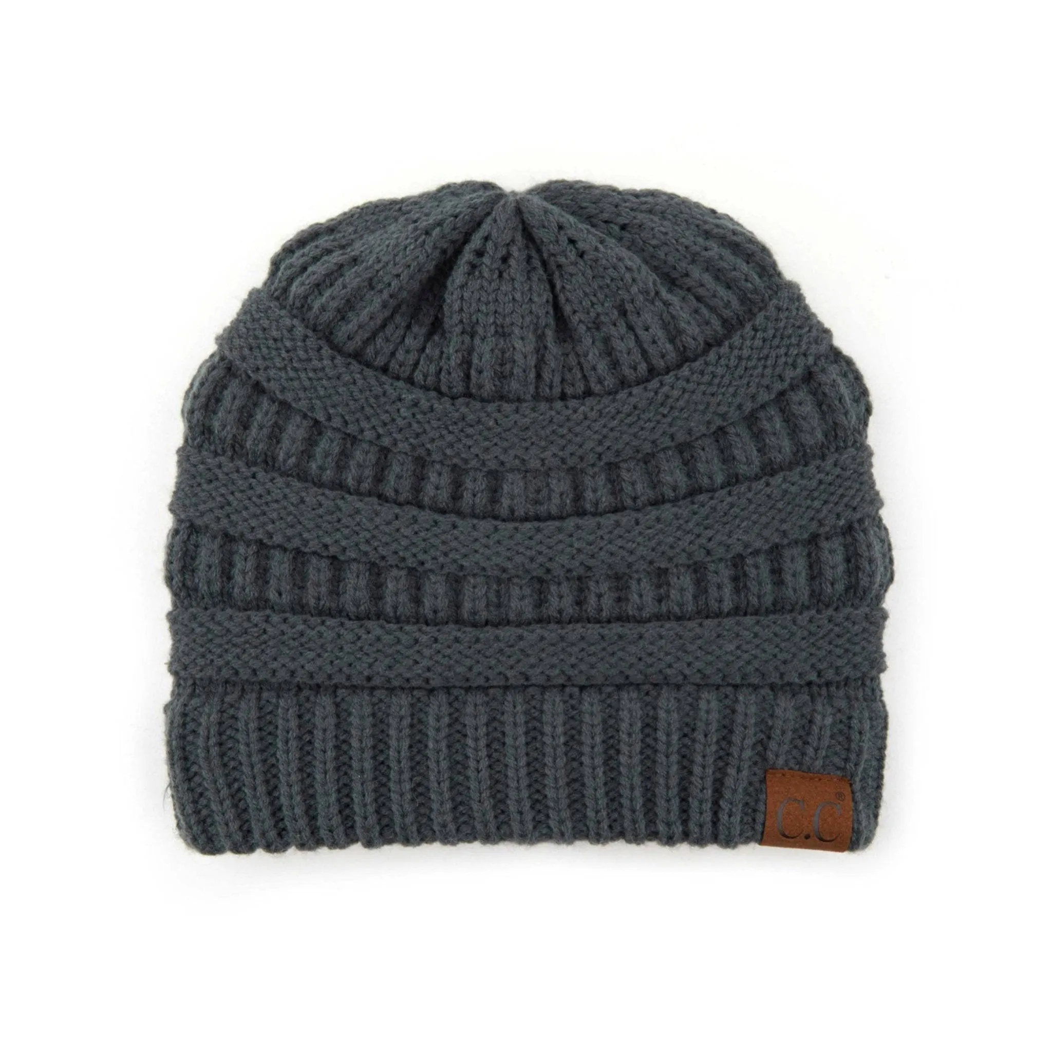 CC Beanie Popular Unisex Cable Knit Men Women Kids Skully Winter Hats by Truly Contagious
