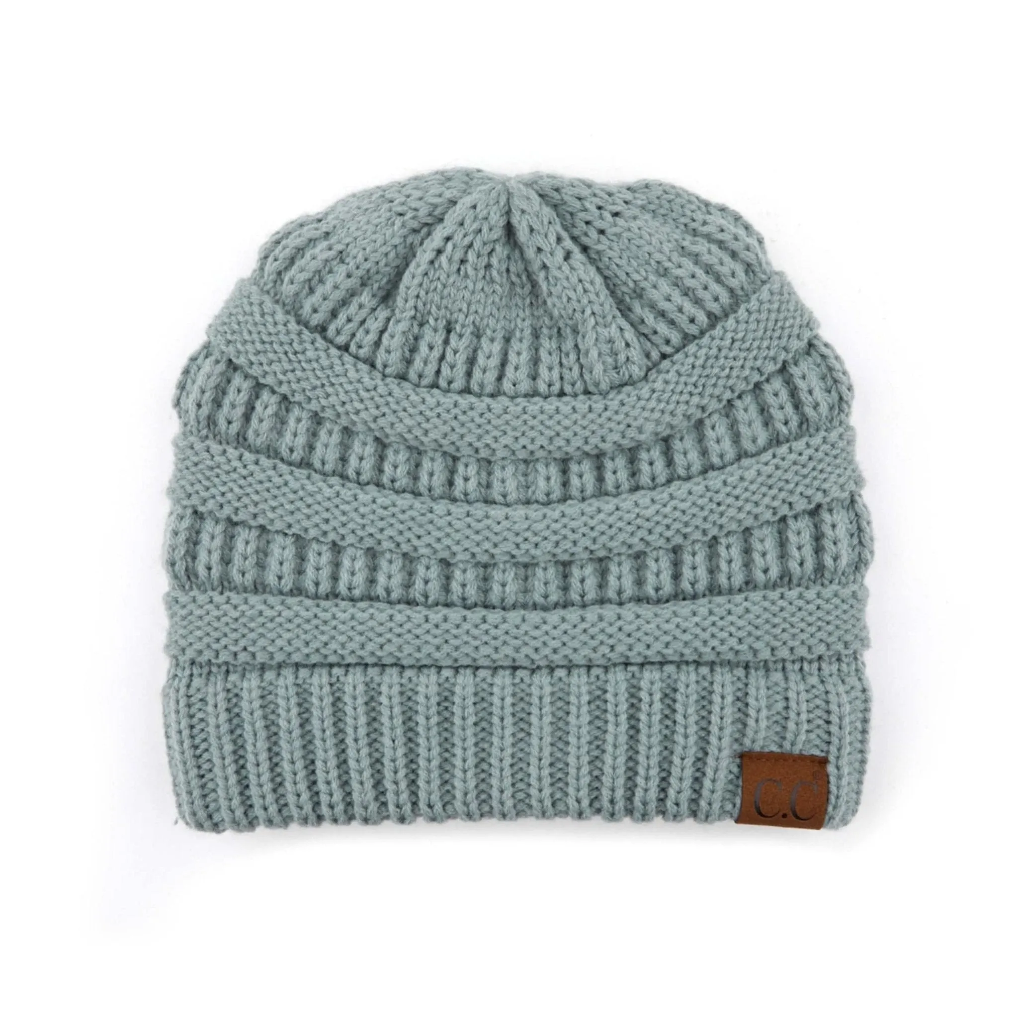 CC Beanie Popular Unisex Cable Knit Men Women Kids Skully Winter Hats by Truly Contagious