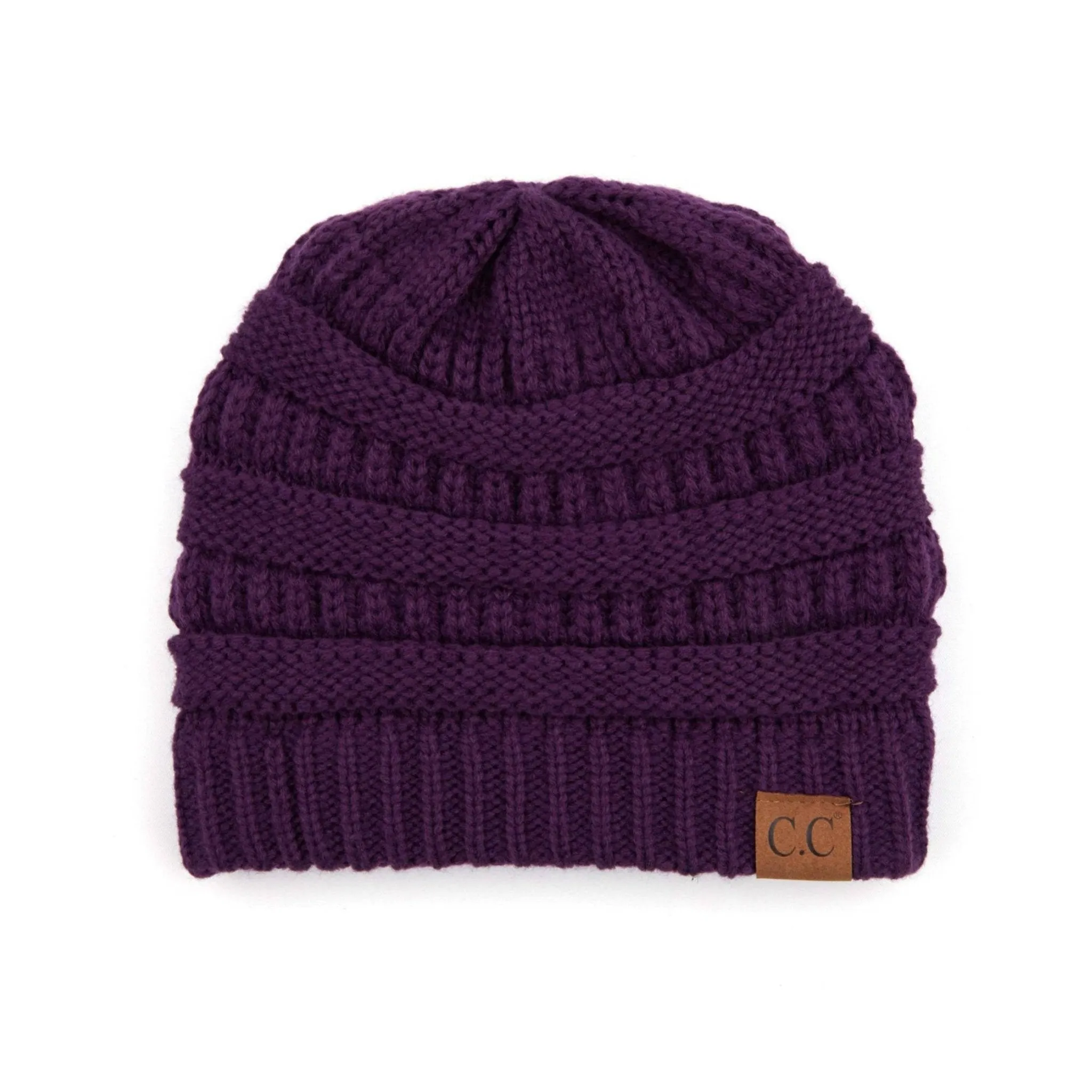 CC Beanie Popular Unisex Cable Knit Men Women Kids Skully Winter Hats by Truly Contagious