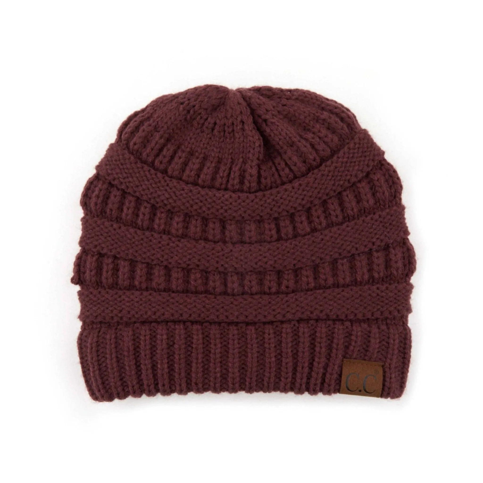 CC Beanie Popular Unisex Cable Knit Men Women Kids Skully Winter Hats by Truly Contagious