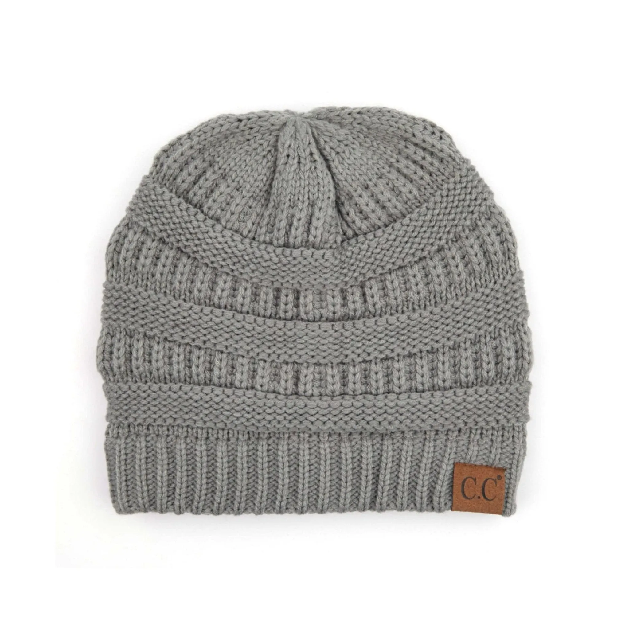 CC Beanie Popular Unisex Cable Knit Men Women Kids Skully Winter Hats by Truly Contagious