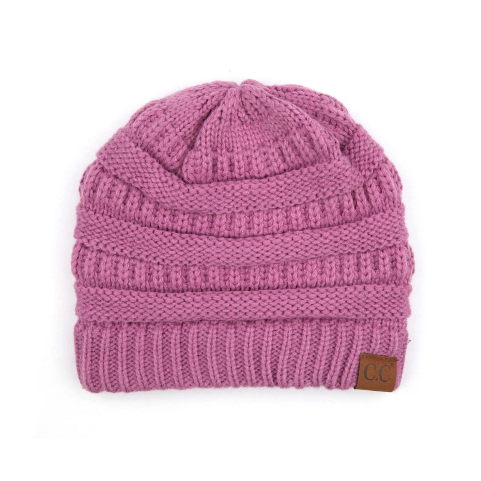 CC Beanie Popular Unisex Cable Knit Men Women Kids Skully Winter Hats by Truly Contagious