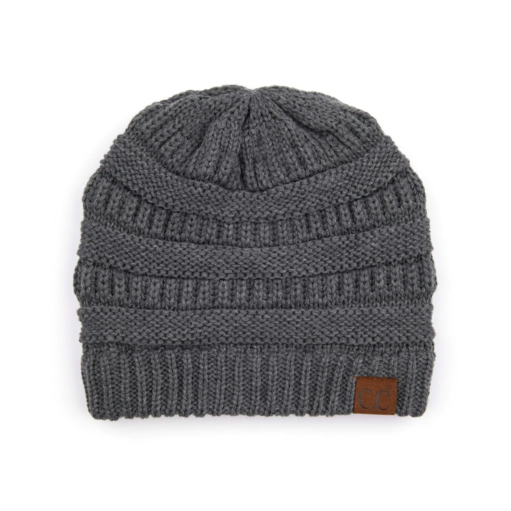 CC Beanie Popular Unisex Cable Knit Men Women Kids Skully Winter Hats by Truly Contagious