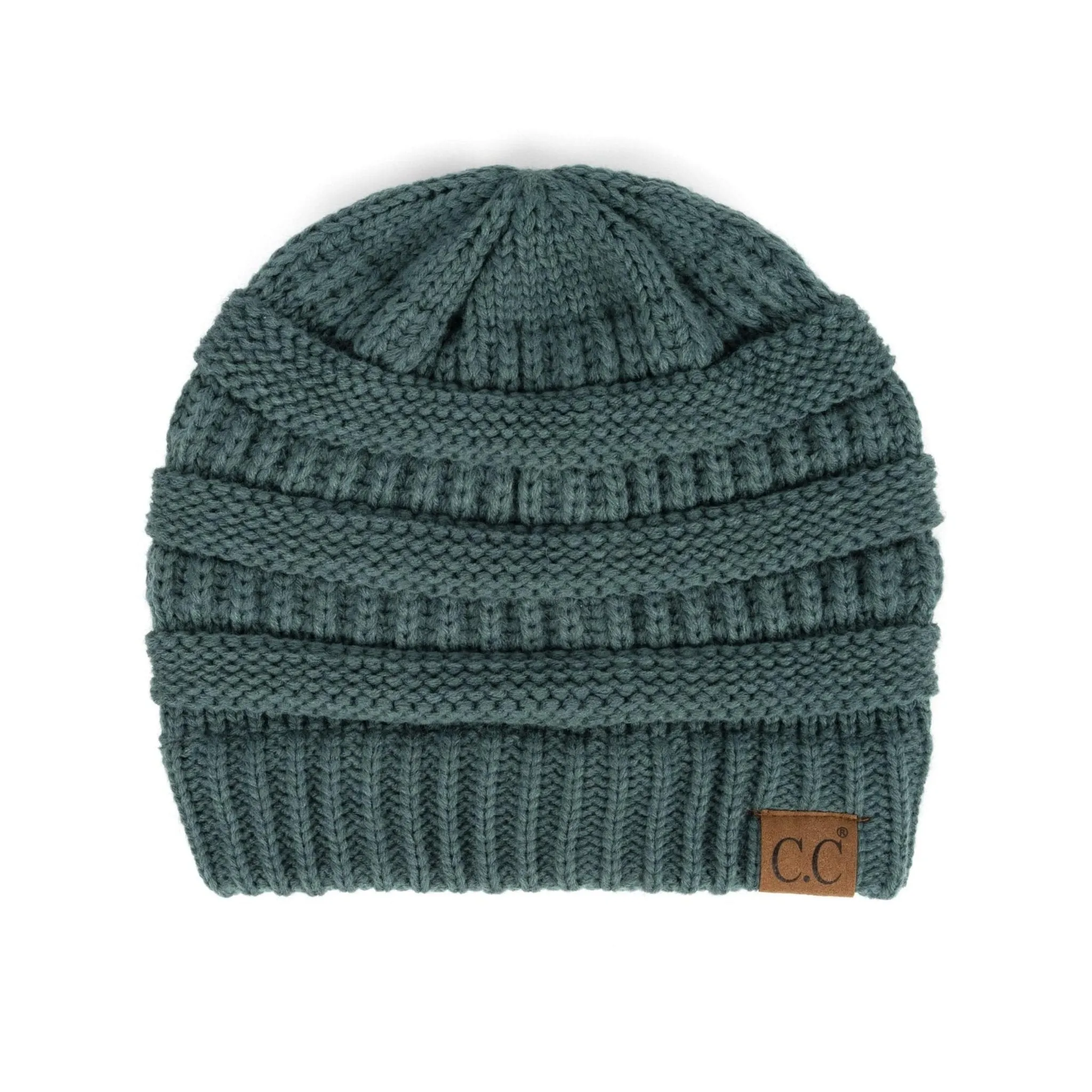 CC Beanie Popular Unisex Cable Knit Men Women Kids Skully Winter Hats by Truly Contagious