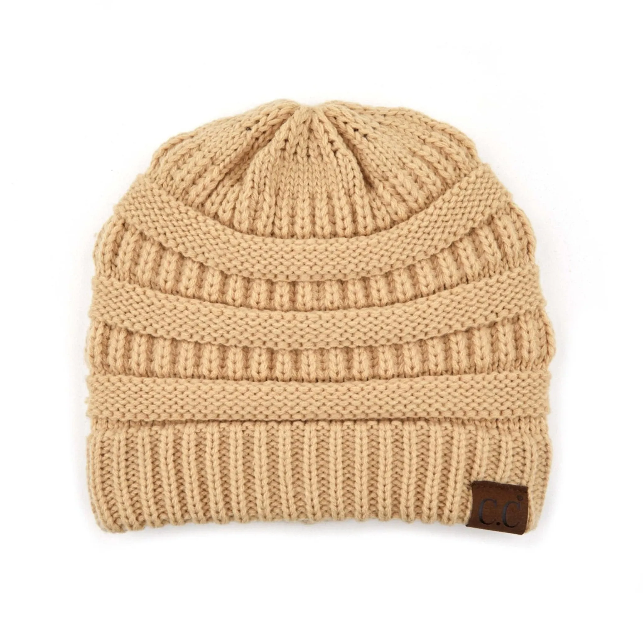 CC Beanie Popular Unisex Cable Knit Men Women Kids Skully Winter Hats by Truly Contagious