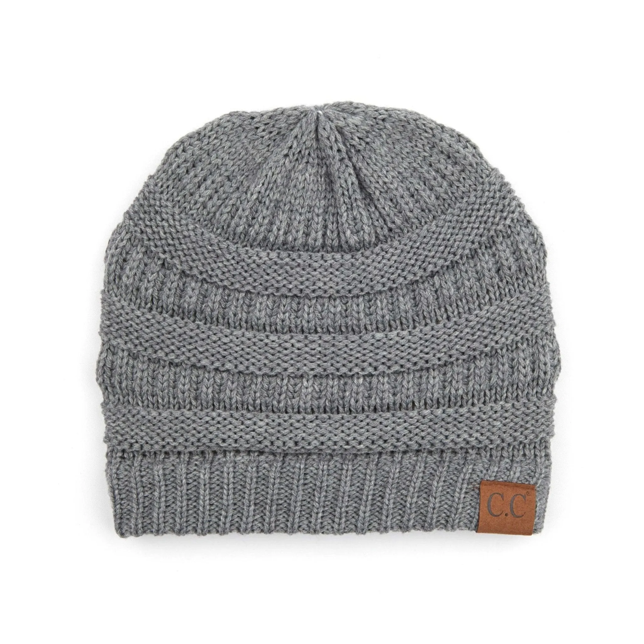 CC Beanie Popular Unisex Cable Knit Men Women Kids Skully Winter Hats by Truly Contagious