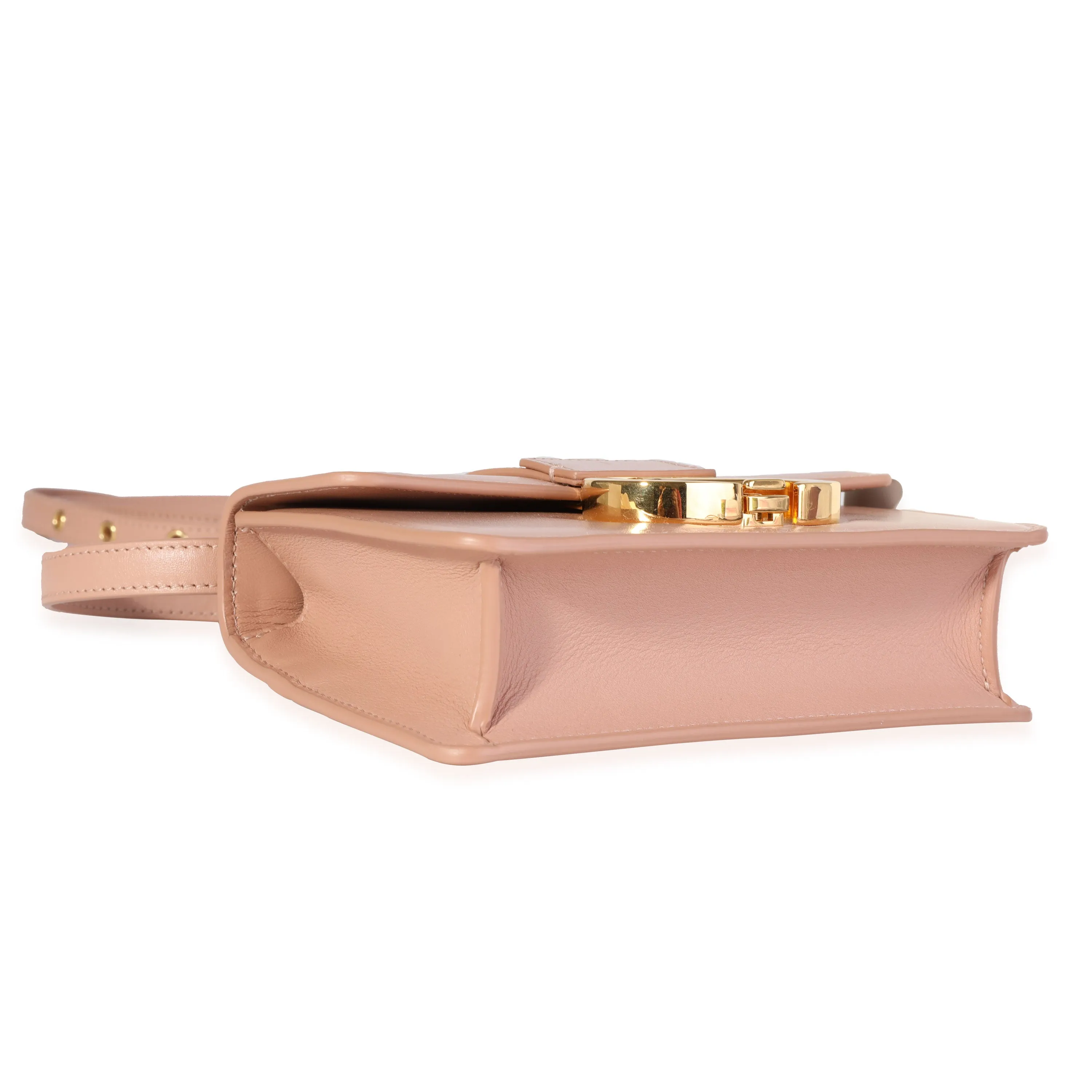 CHRISTIAN DIOR Rose Des Vents Calfskin 30 Montaigne Micro Bag
