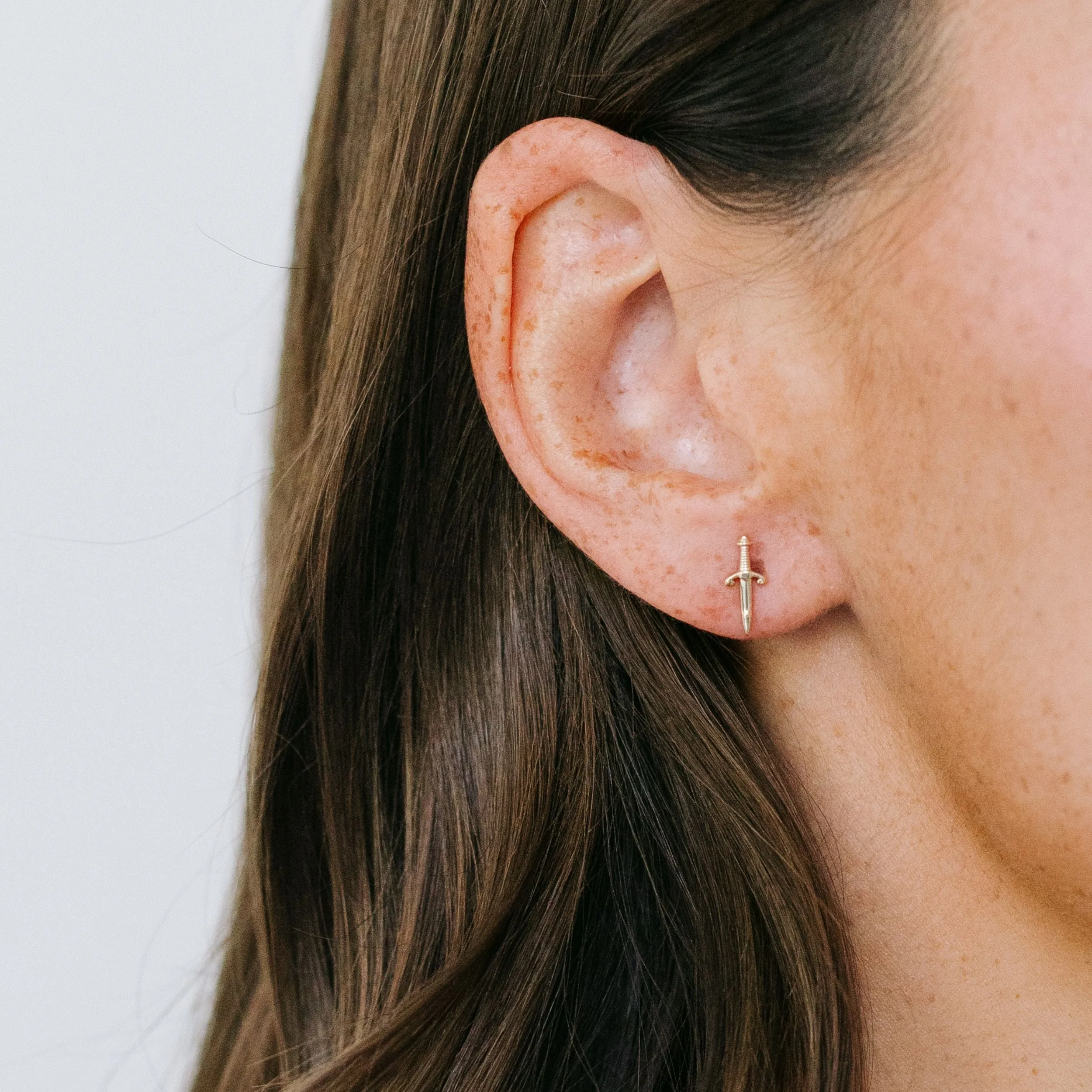 Dagger Stud Earrings