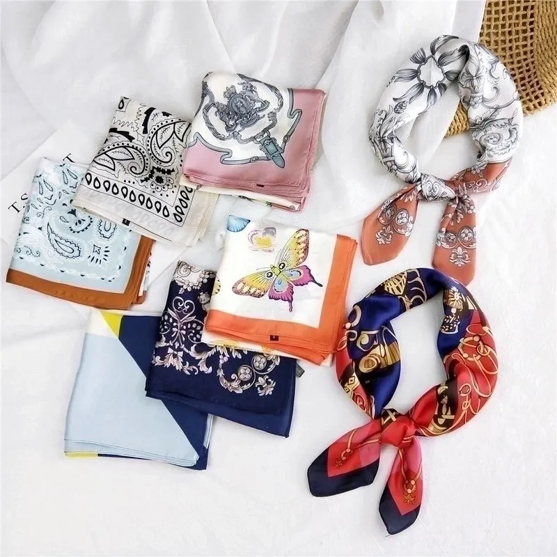 Fashion New 70 Small Square Scarf Silk Small Scarf   Wholesale