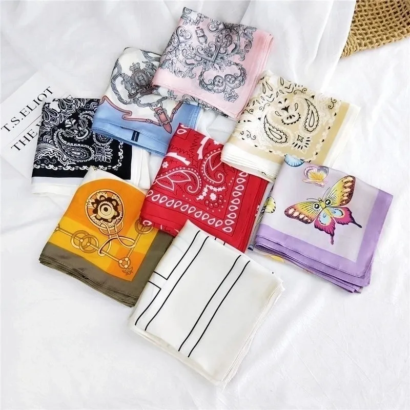 Fashion New 70 Small Square Scarf Silk Small Scarf   Wholesale