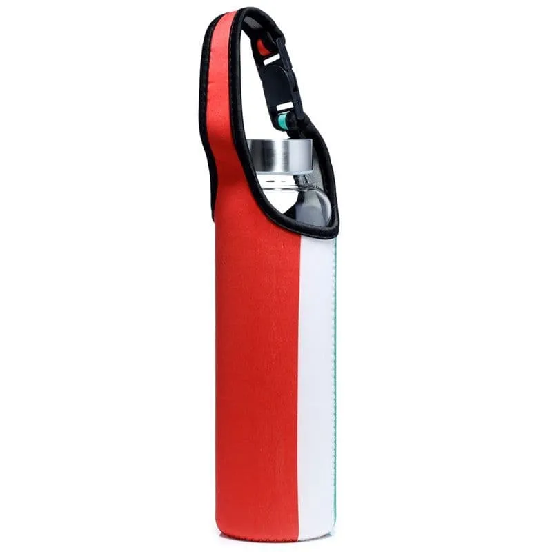 Fiat 500 Retro Reusable Glass Bottle