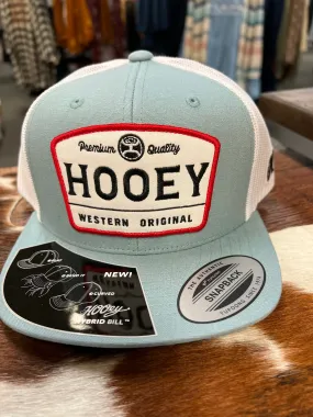 HOOEY TRIP BLUE/WHITE TRUCKER 6 PANEL TRUCKER