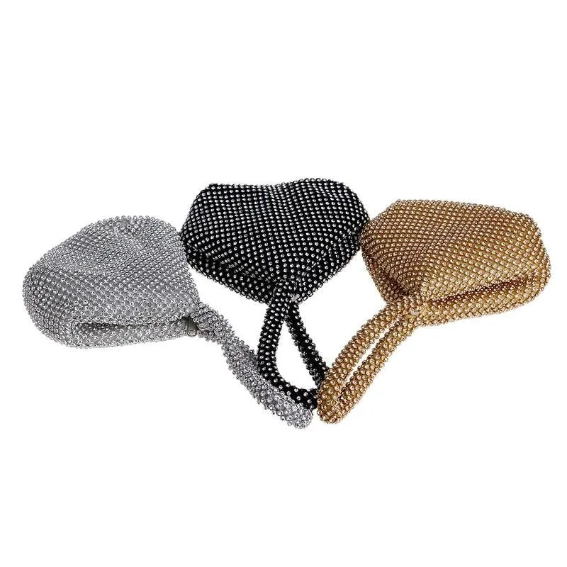 Hot Dinner Bag With Diamonds Ladies Banquet Rhinestone Bag Evening Bags