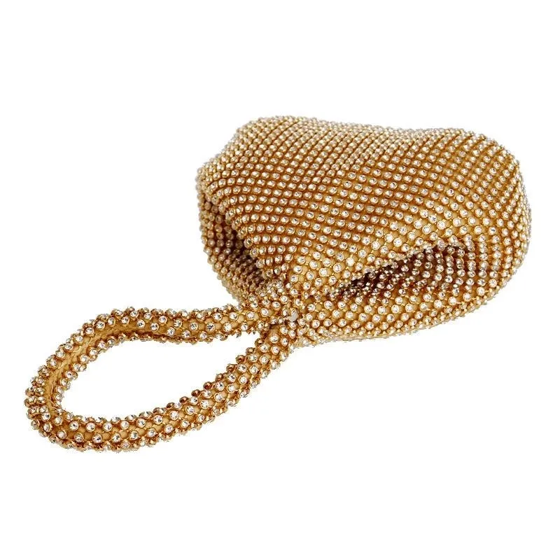 Hot Dinner Bag With Diamonds Ladies Banquet Rhinestone Bag Evening Bags