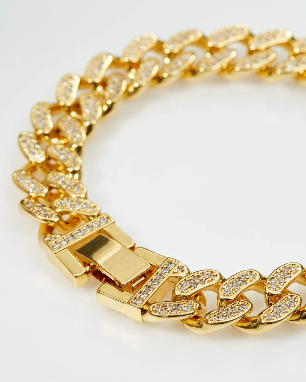 Iced Out Gold Chain - 13mm