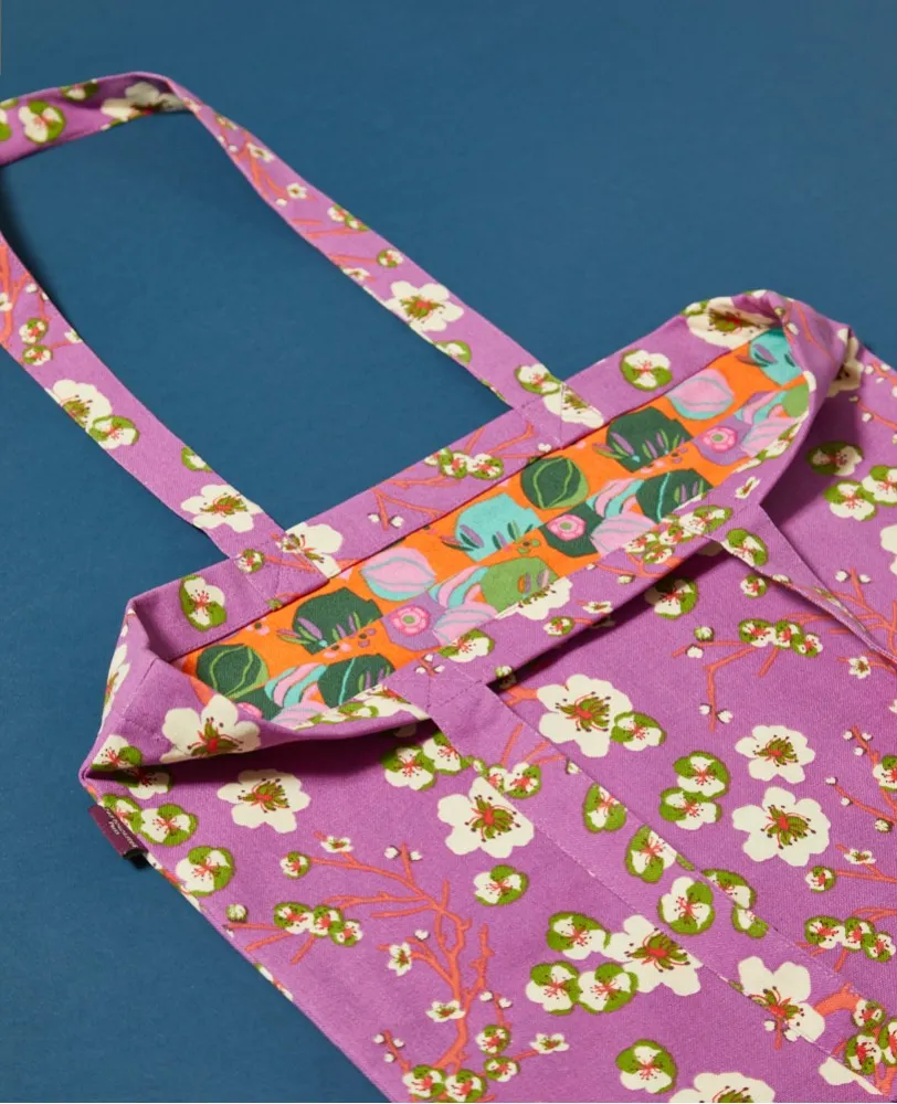 Les Touristes Reversible Cotton Tote Bags