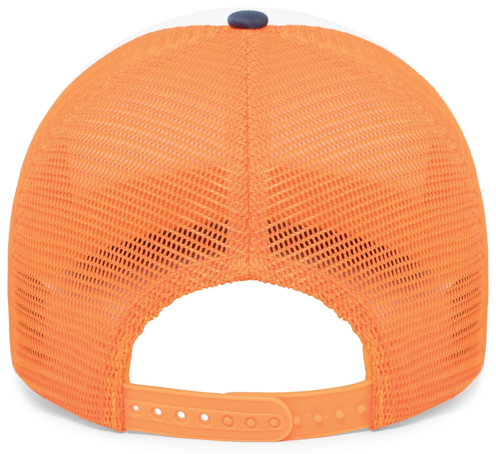 Pacific Headwear Foamie Fresh Trucker Cap - White/Orange/Navy