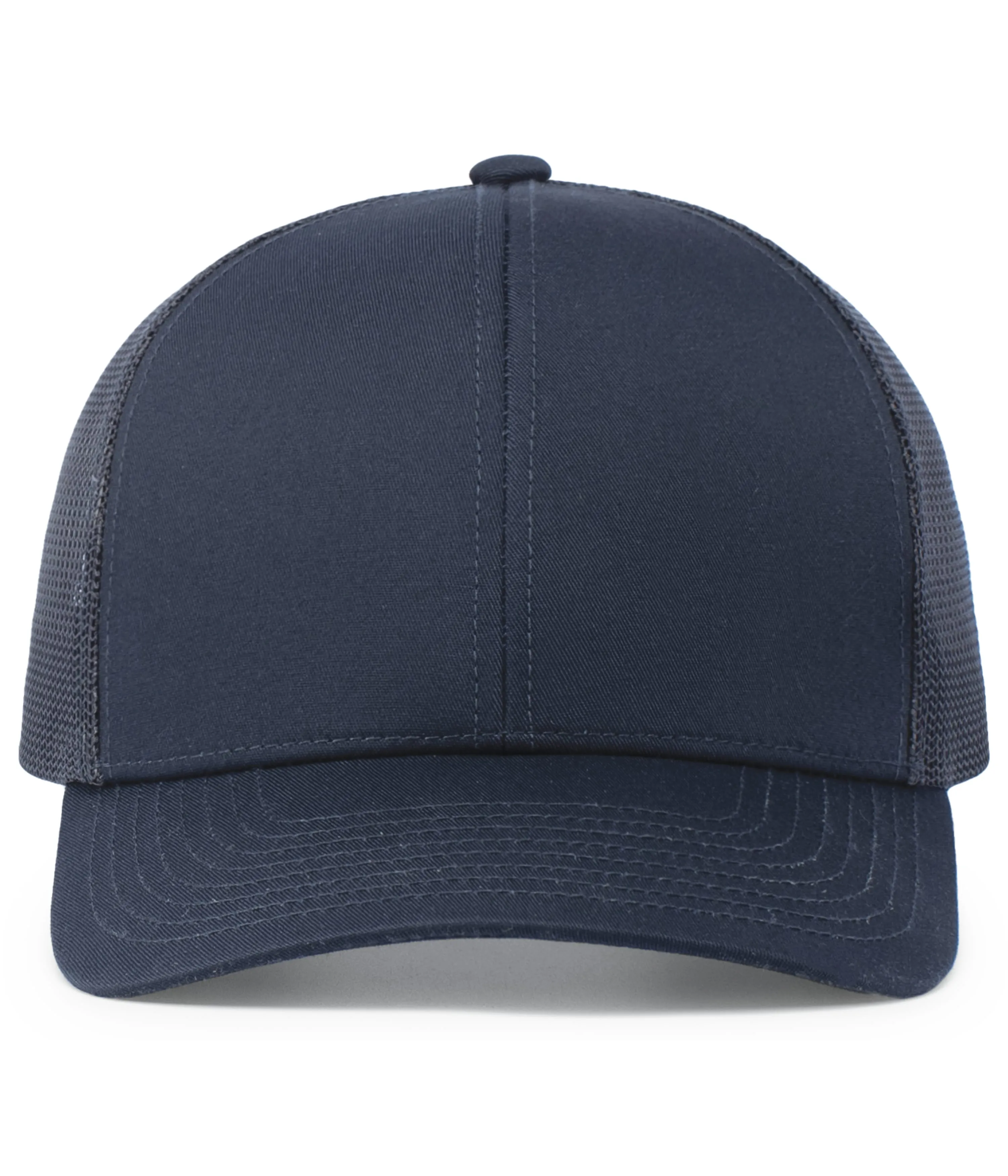 Pacific Headwear Trucker Snapback Cap - Navy