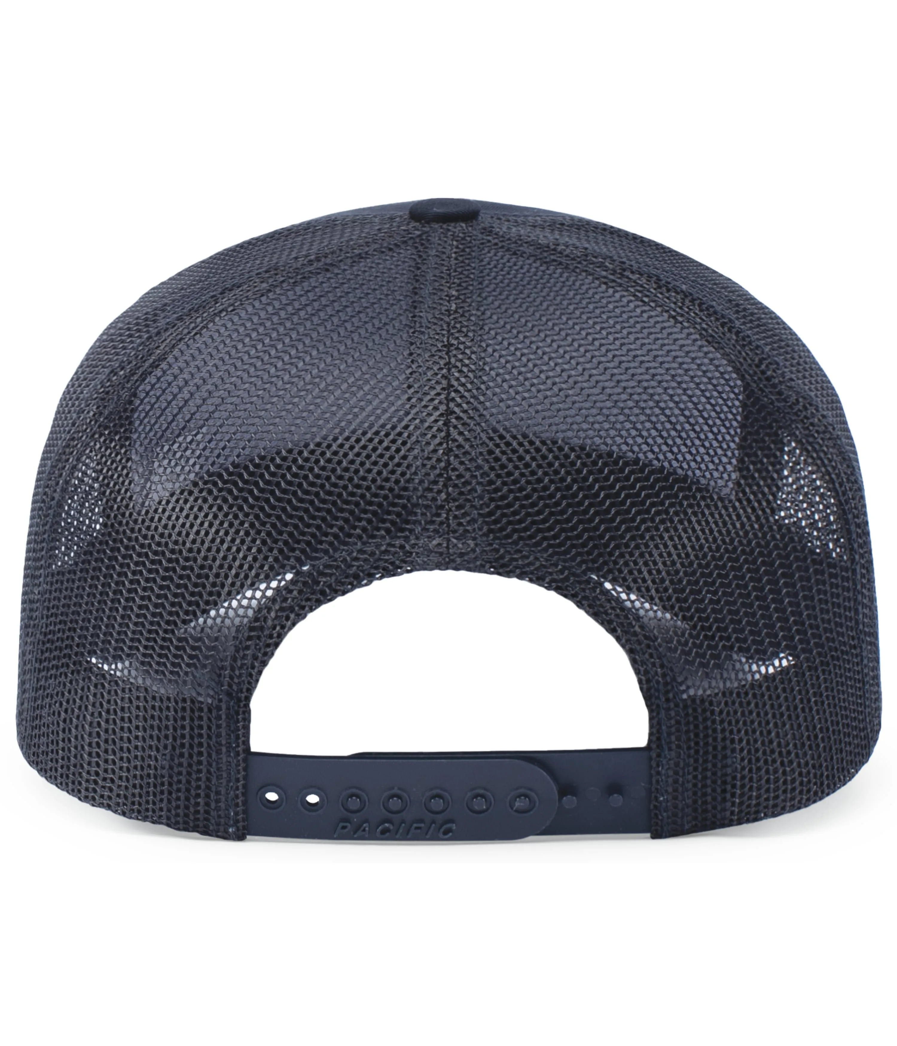 Pacific Headwear Trucker Snapback Cap - Navy