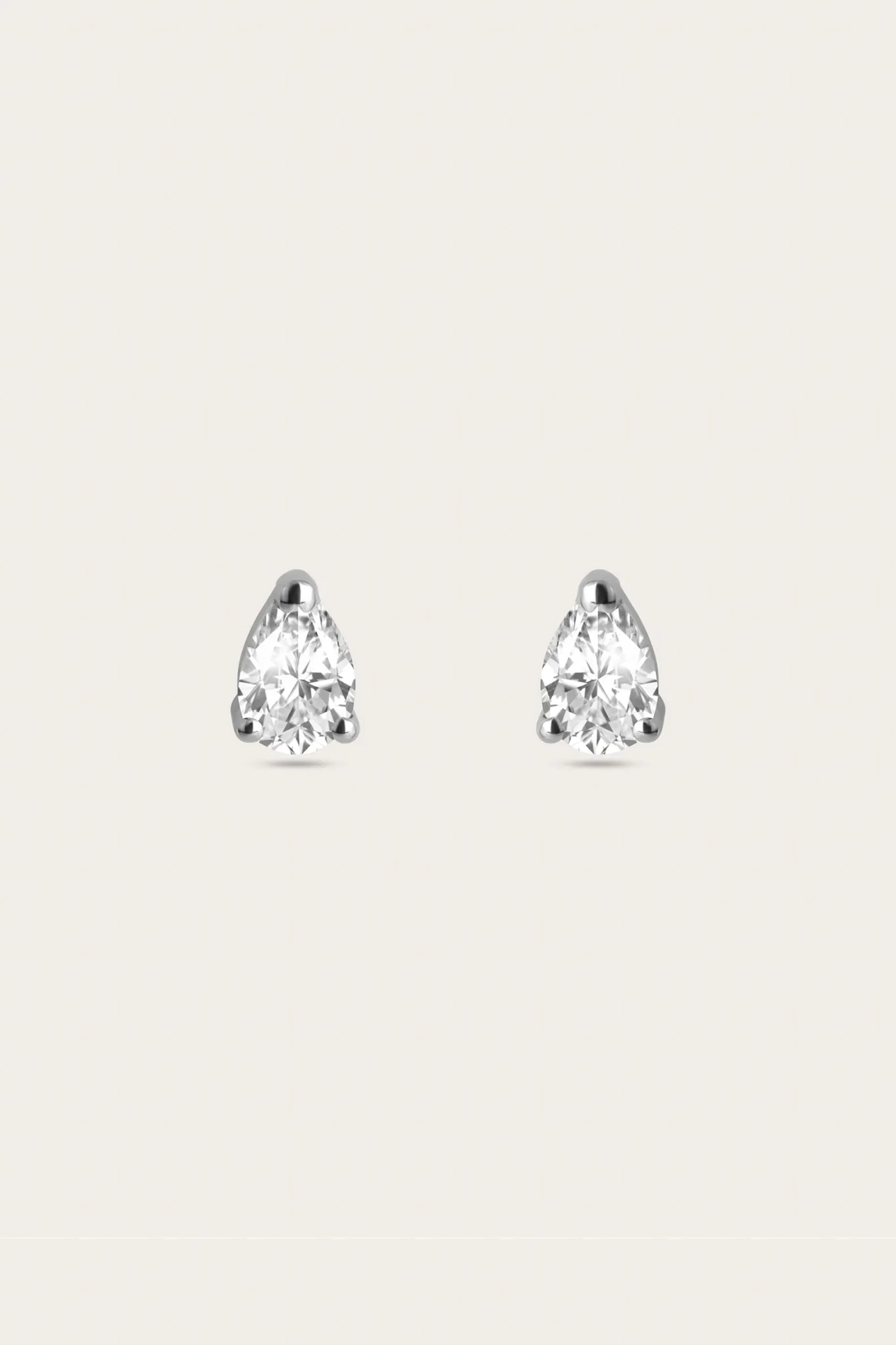 Pear Studs (0.5tcw)