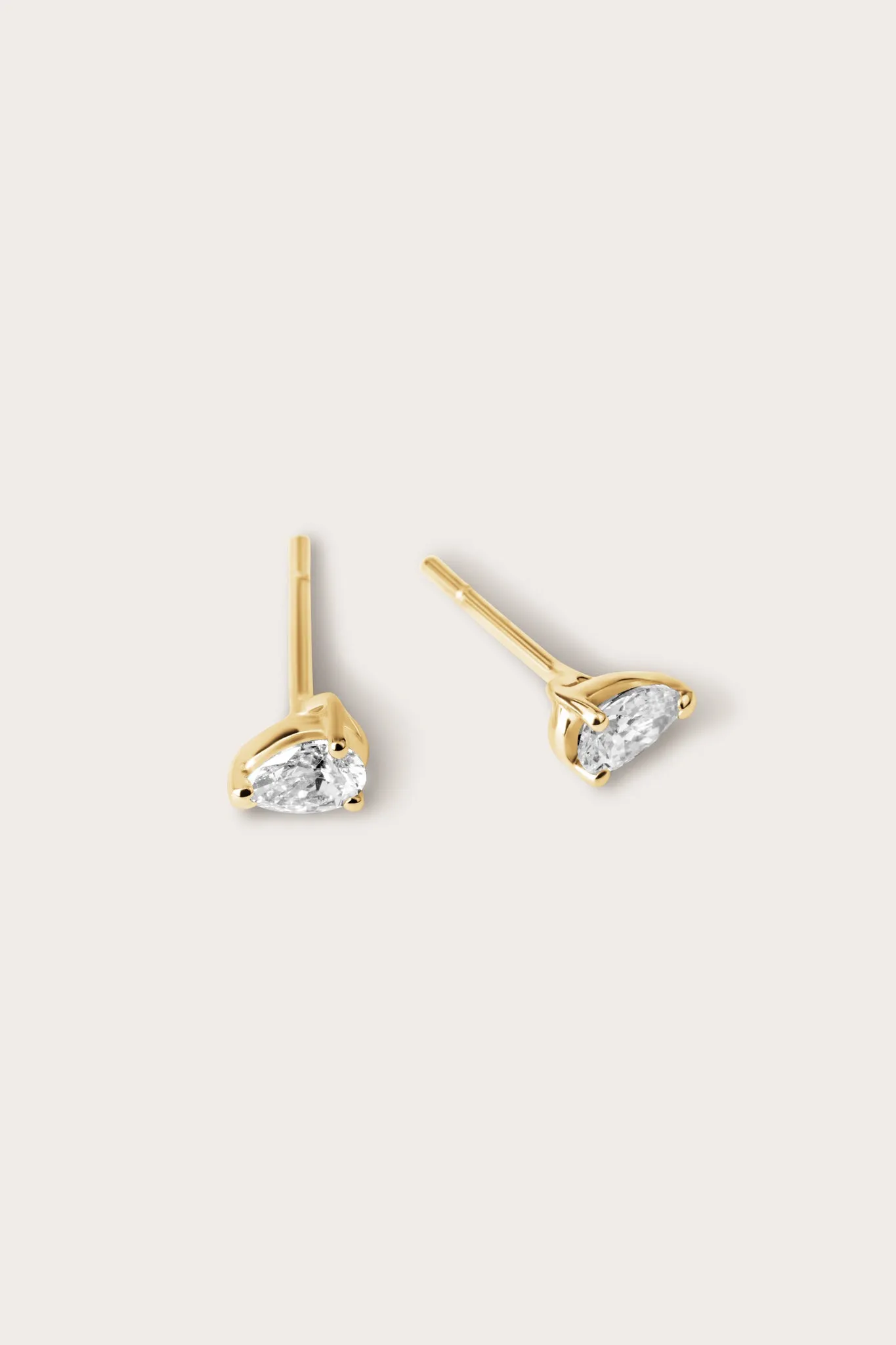 Pear Studs (0.5tcw)