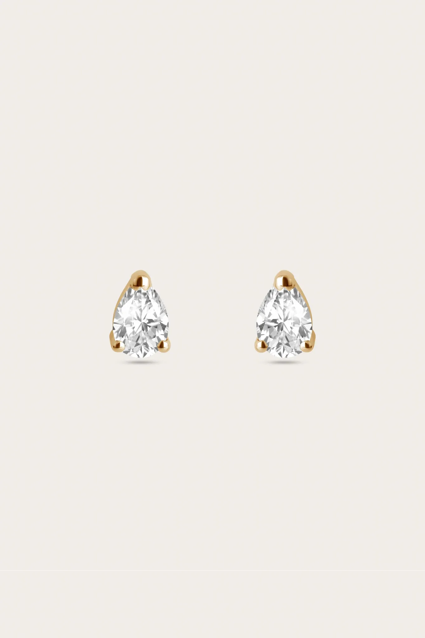Pear Studs (0.5tcw)