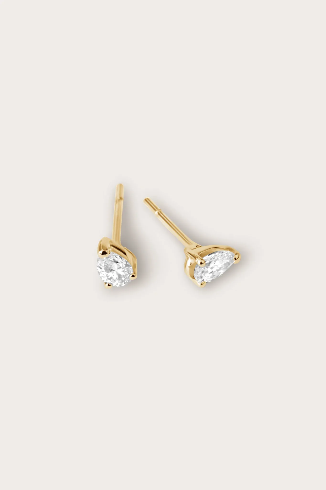 Pear Studs (0.5tcw)