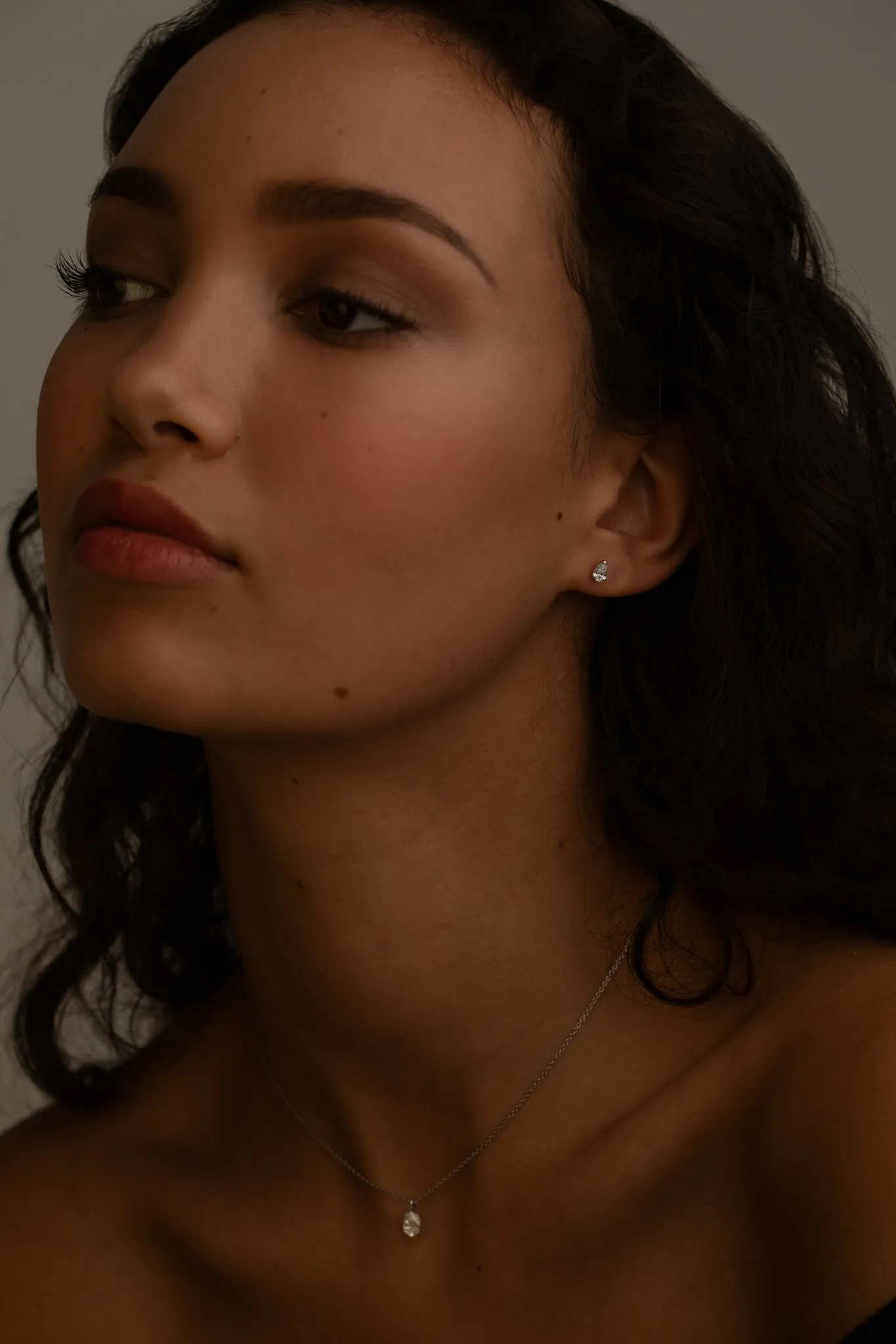 Pear Studs (0.5tcw)