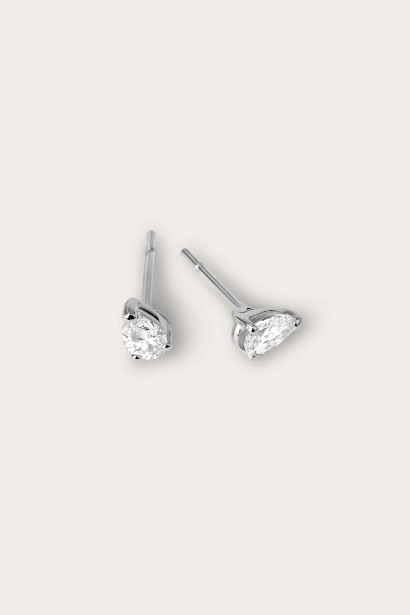 Pear Studs (0.5tcw)