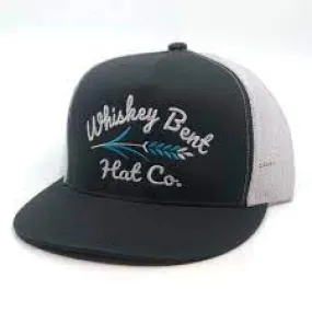 WHISKEY BENT TROUBADOR WHITE TRUCKER HAT
