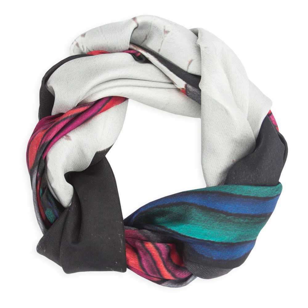 Yin & Yang - Square Silk Scarf